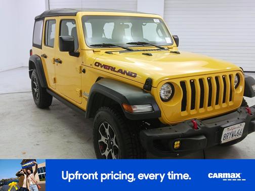 Yellow 2020 Jeep Wrangler Unlimited Sport