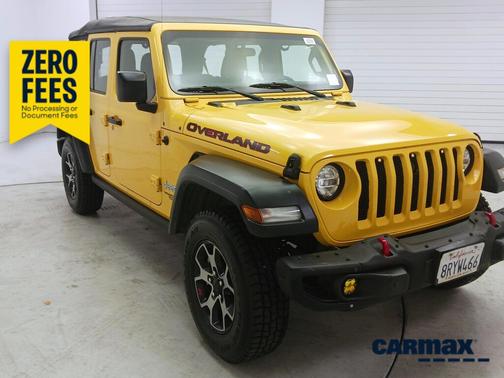 Yellow 2020 Jeep Wrangler Unlimited Sport