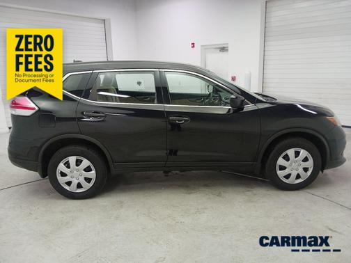 Black 2016 Nissan Rogue S