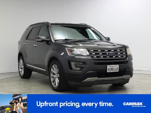 Gray 2017 Ford Explorer Limited