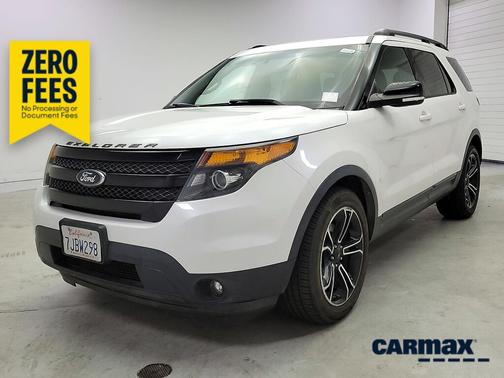 White 2015 Ford Explorer Sport