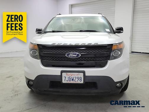 White 2015 Ford Explorer Sport
