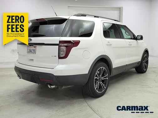 White 2015 Ford Explorer Sport
