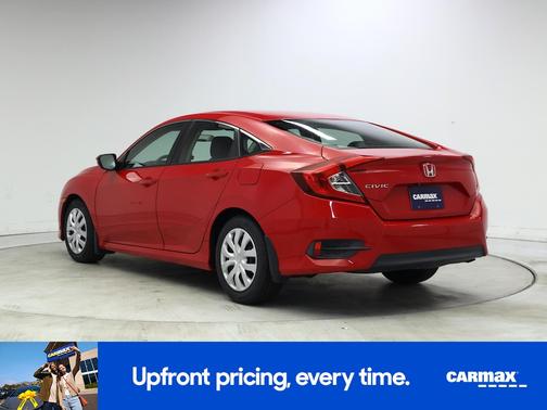 Red 2016 Honda Civic LX