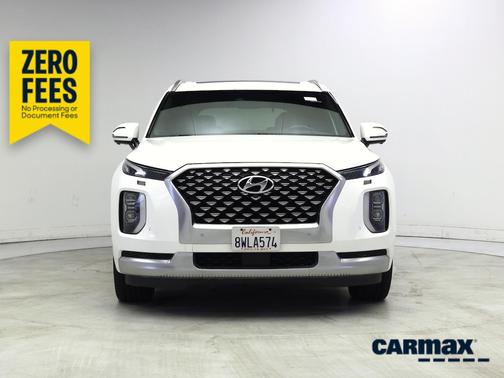 White 2021 Hyundai PALISADE Calligraphy