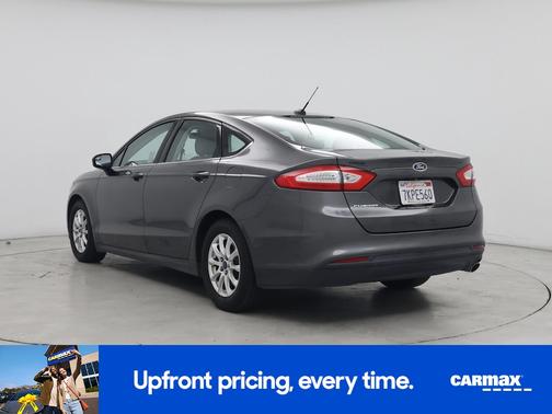 Gray 2015 Ford Fusion S