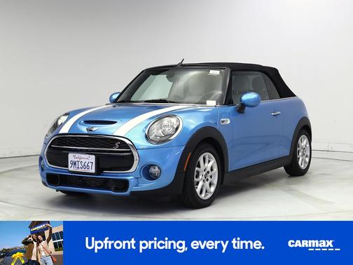 Blue 2017 MINI Convertible S