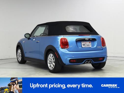 Blue 2017 MINI Convertible S
