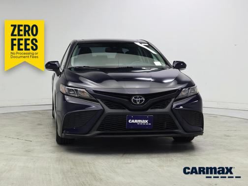 Blue 2022 Toyota Camry SE