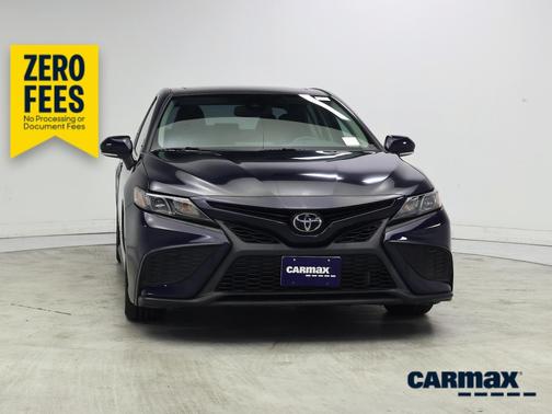 Blue 2022 Toyota Camry SE