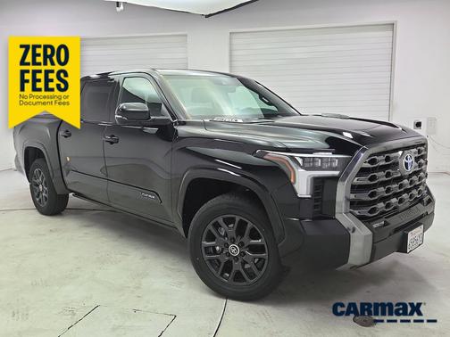 Black 2024 Toyota Tundra Hybrid Platinum