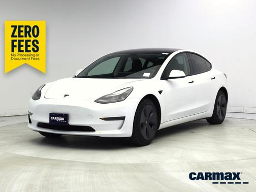 White 2023 Tesla Model 3