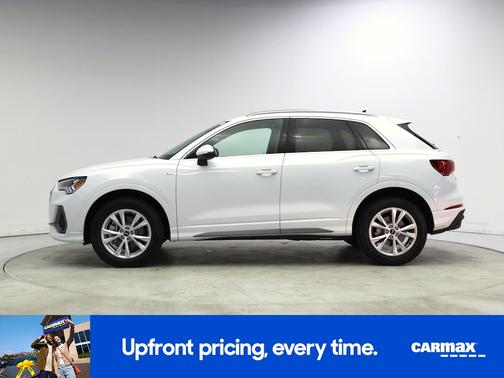 White 2025 Audi Q3 S-Line Premium