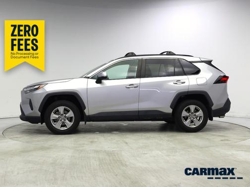 Silver 2022 Toyota RAV4 XLE