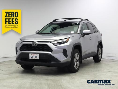 Silver 2022 Toyota RAV4 XLE