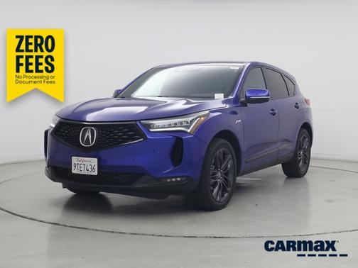 Blue 2022 Acura RDX SH-AWD A-Spec