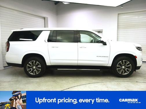 White 2022 Chevrolet Suburban LT