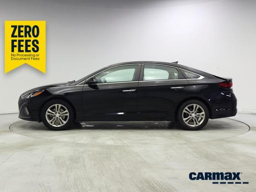 Black 2019 Hyundai SONATA SEL