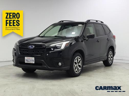 Black 2022 Subaru Forester Premium