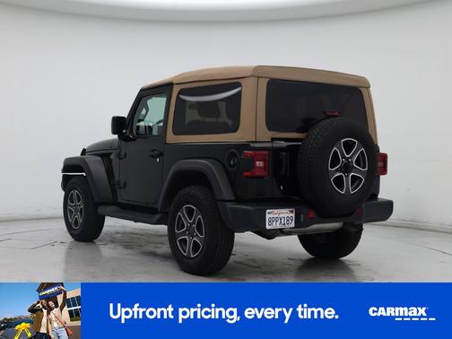 Black 2020 Jeep Wrangler Black and Tan