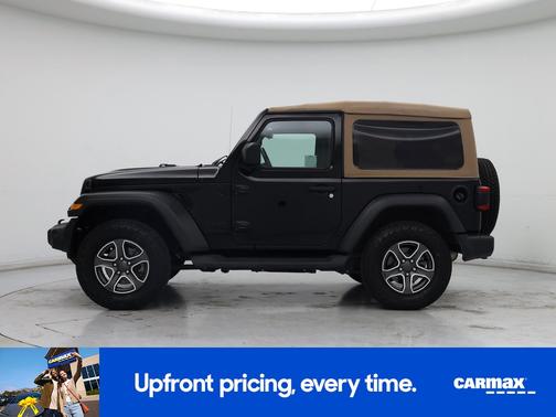 Black 2020 Jeep Wrangler Black and Tan