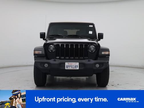 Black 2020 Jeep Wrangler Black and Tan