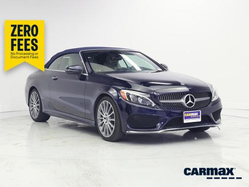 Blue 2018 Mercedes-Benz C-Class