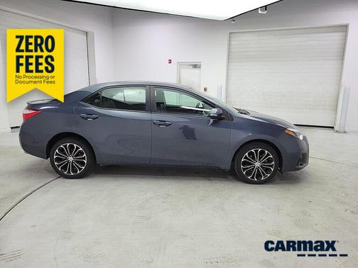 Blue 2015 Toyota Corolla S Plus