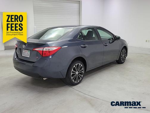 Blue 2015 Toyota Corolla S Plus