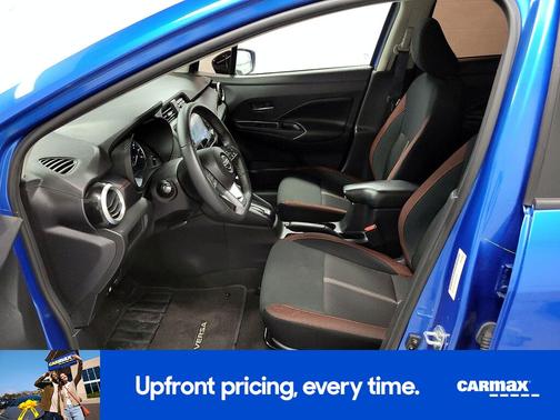 Blue 2024 Nissan Versa SR