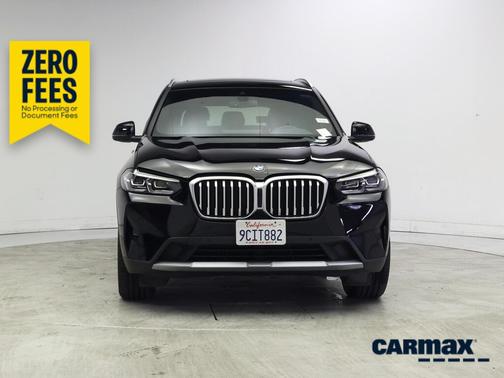 Black 2022 BMW X3 sDrive30i