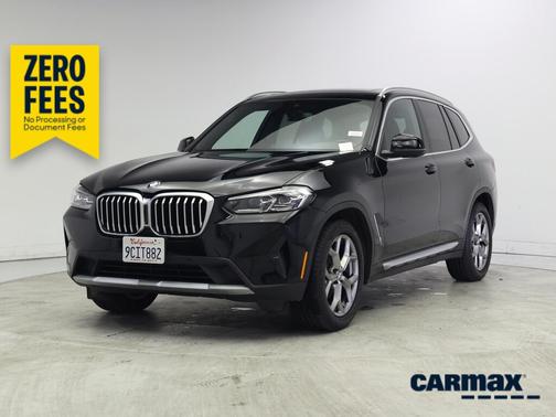 Black 2022 BMW X3 sDrive30i