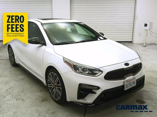 White 2021 Kia Forte GT