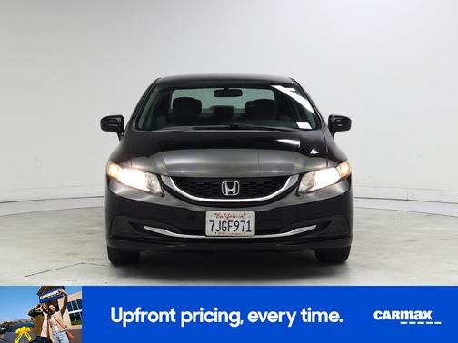 Black 2015 Honda Civic LX