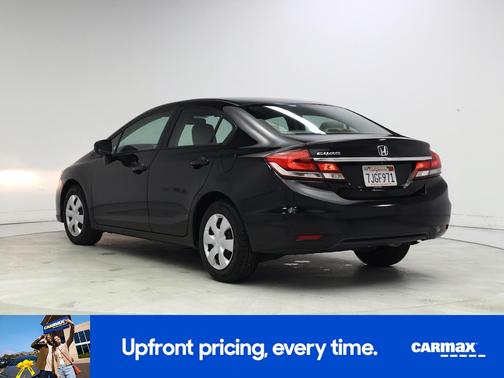 Black 2015 Honda Civic LX