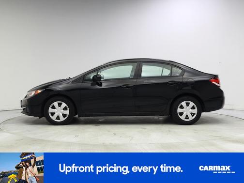 Black 2015 Honda Civic LX