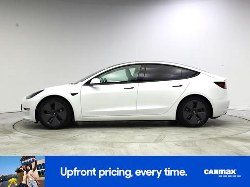 White 2021 Tesla Model 3 Standard Range Plus