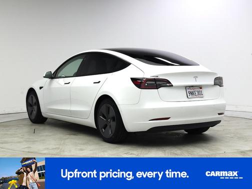 White 2021 Tesla Model 3 Standard Range Plus