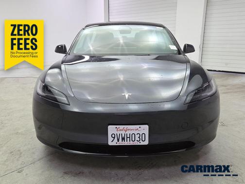 Gray 2025 Tesla Model 3 Long Range