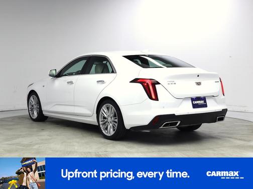 White 2021 Cadillac CT4 Premium Luxury