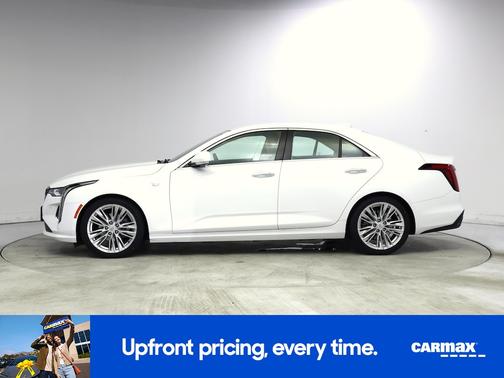 White 2021 Cadillac CT4 Premium Luxury