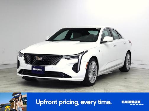 White 2021 Cadillac CT4 Premium Luxury