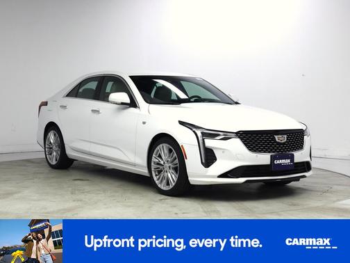 White 2021 Cadillac CT4 Premium Luxury