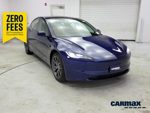 Blue 2024 Tesla Model 3 Long Range
