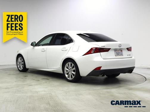 White 2014 Lexus IS 250