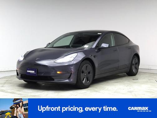 Gray 2023 Tesla Model 3