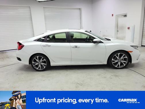 White 2019 Honda Civic Touring