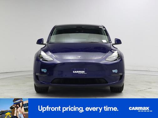 Blue 2022 Tesla Model Y Long Range
