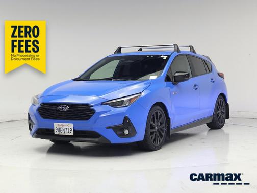 Blue 2024 Subaru Impreza RS