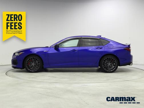 Blue 2023 Acura TLX SH-AWD Type S
